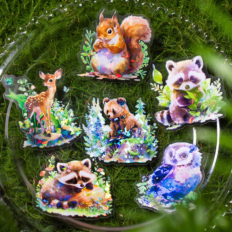 Forest Friends Stickers | 10 PCS