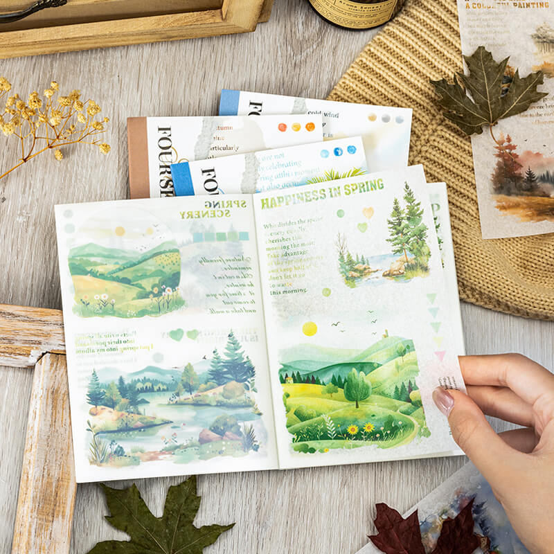 Four Seasons Sticker Book