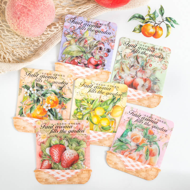 Fruity Garden Stickers | 10 PCS