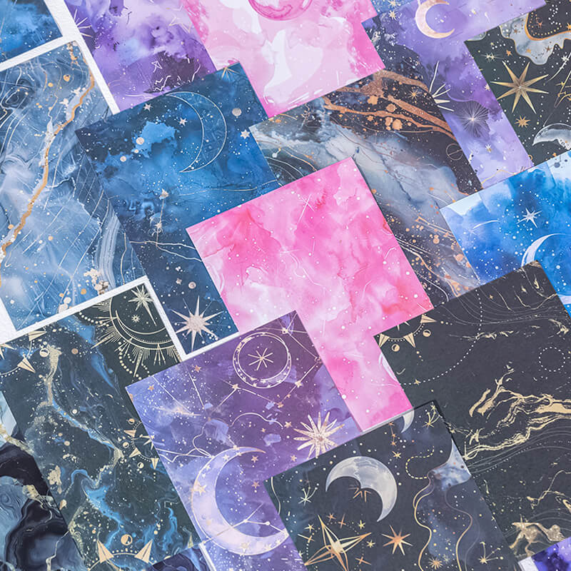 Galaxy Series Stickers | 14 PCS