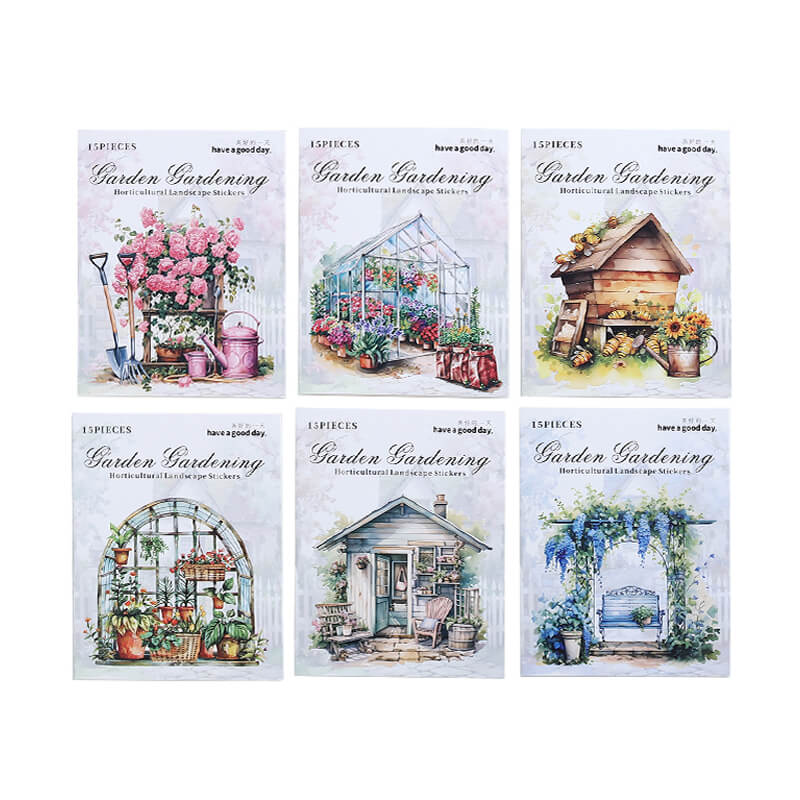 Gardening Stickers | 15 PCS