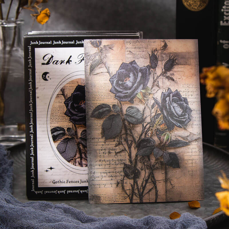 Gothic Dark Fantasy Scrapbooking Paper | 30 PCS