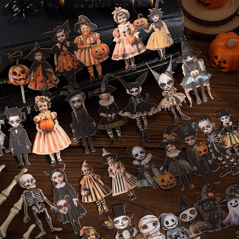 Gothic Halloween Party Scrapbooking Paper | 25 PCS