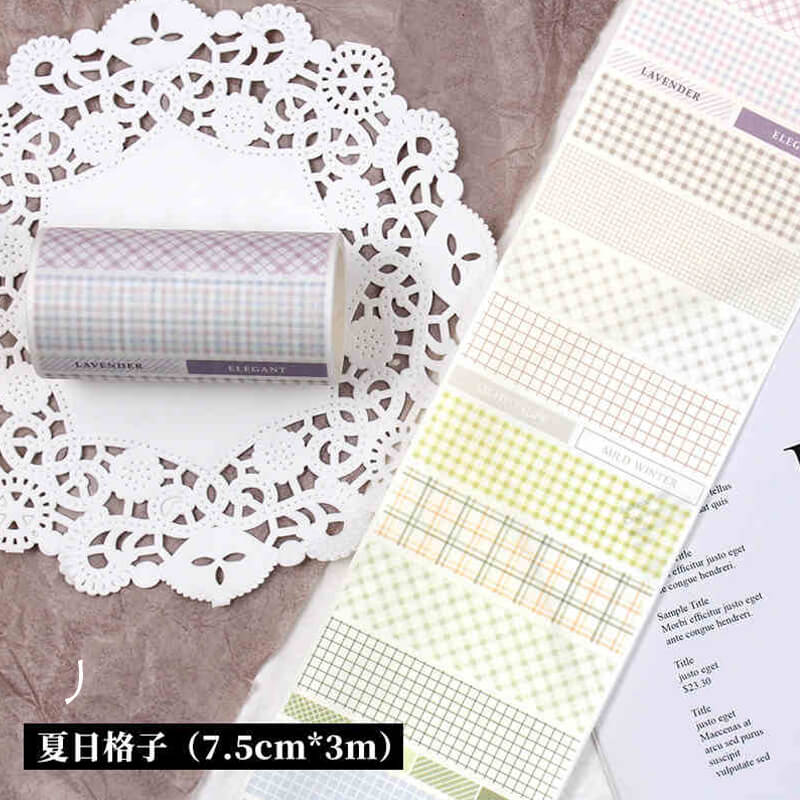 Grid Washi Tape | 1 Roll