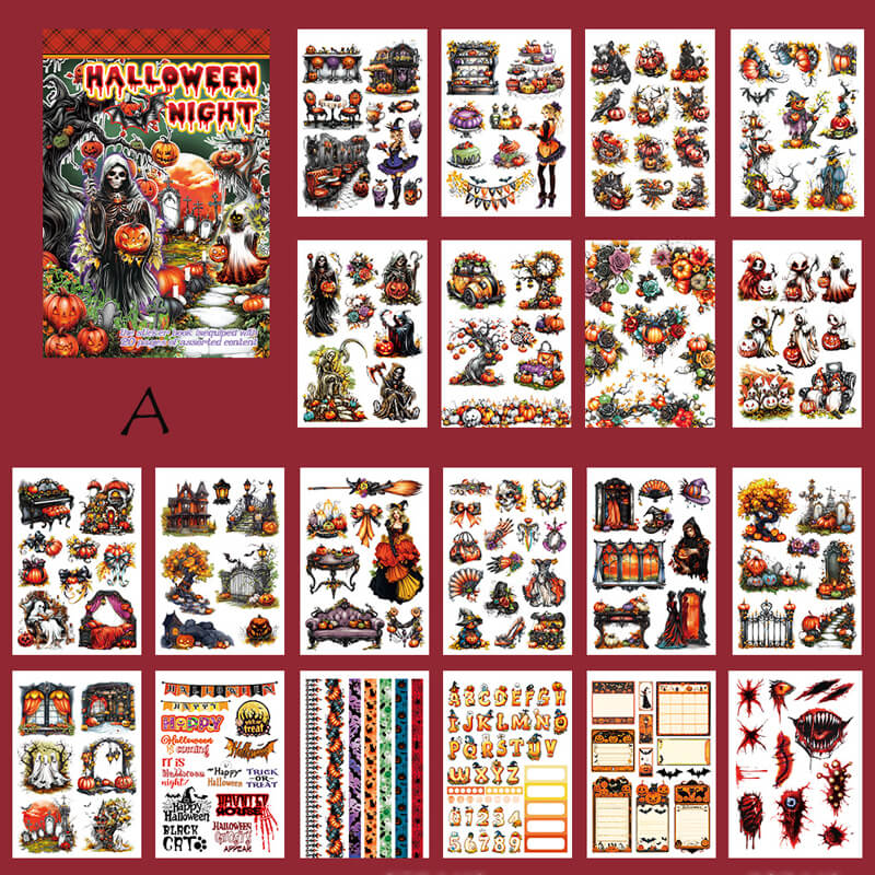 Halloween Sticker Book