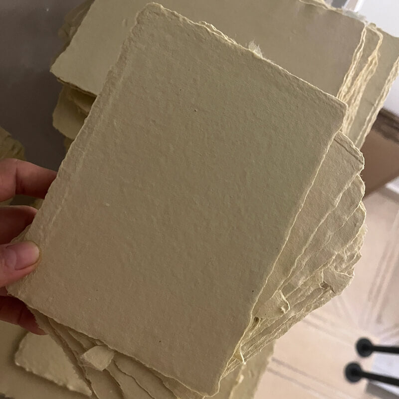 Handmade Paper | A5 Size | 10 Sheets