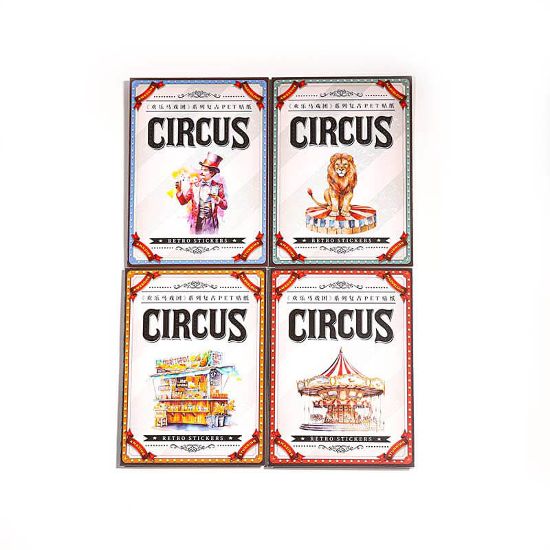 Happy Circus Stickers | 15 PCS