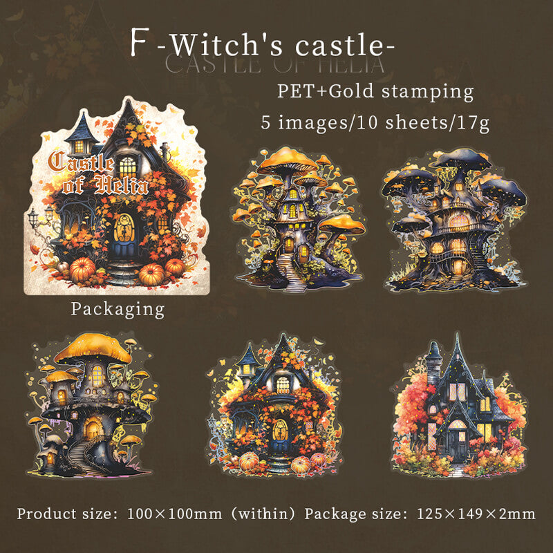 Helia's Castle Stickers | 10 PCS