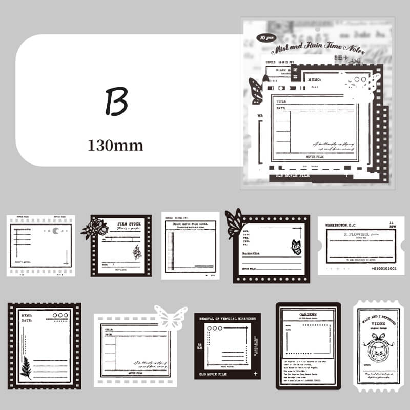 Hollow Labels | 10 PCS