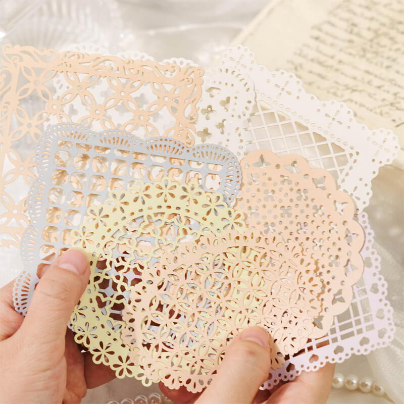 Hollow Lace Frame | 10 PCS