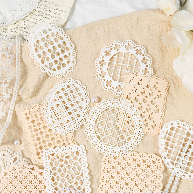 Hollow Lace Frame | 10 PCS