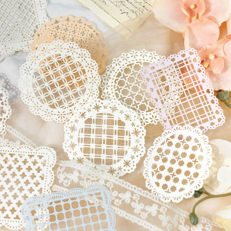 Hollow Lace Frame | 10 PCS