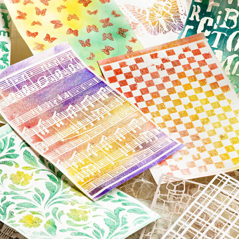 Hollow Scrapbooking Paper | 27 PCS