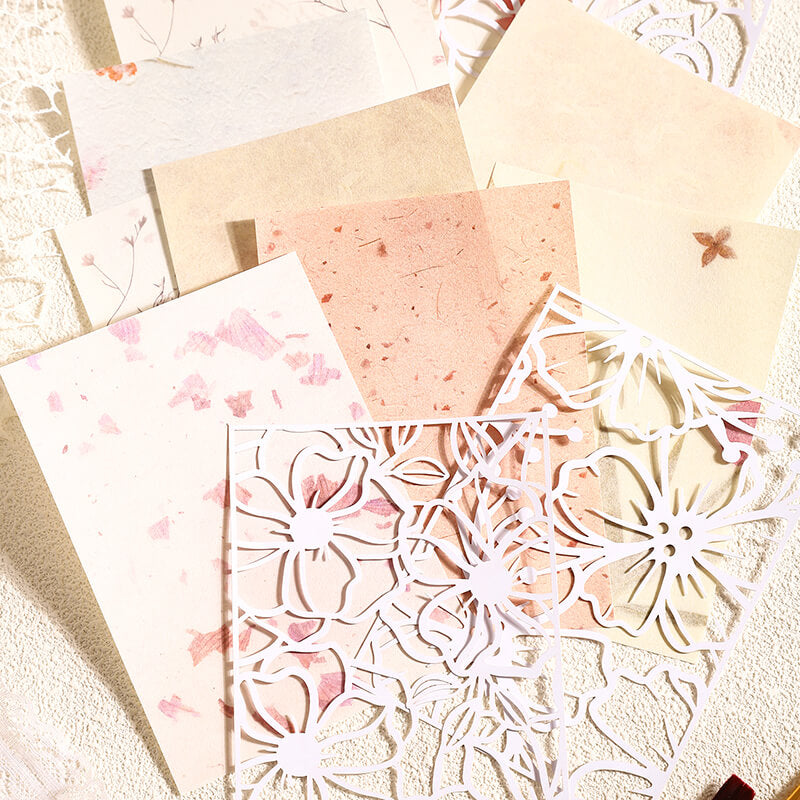 Hollow Texture Art Paper | 20 PCS