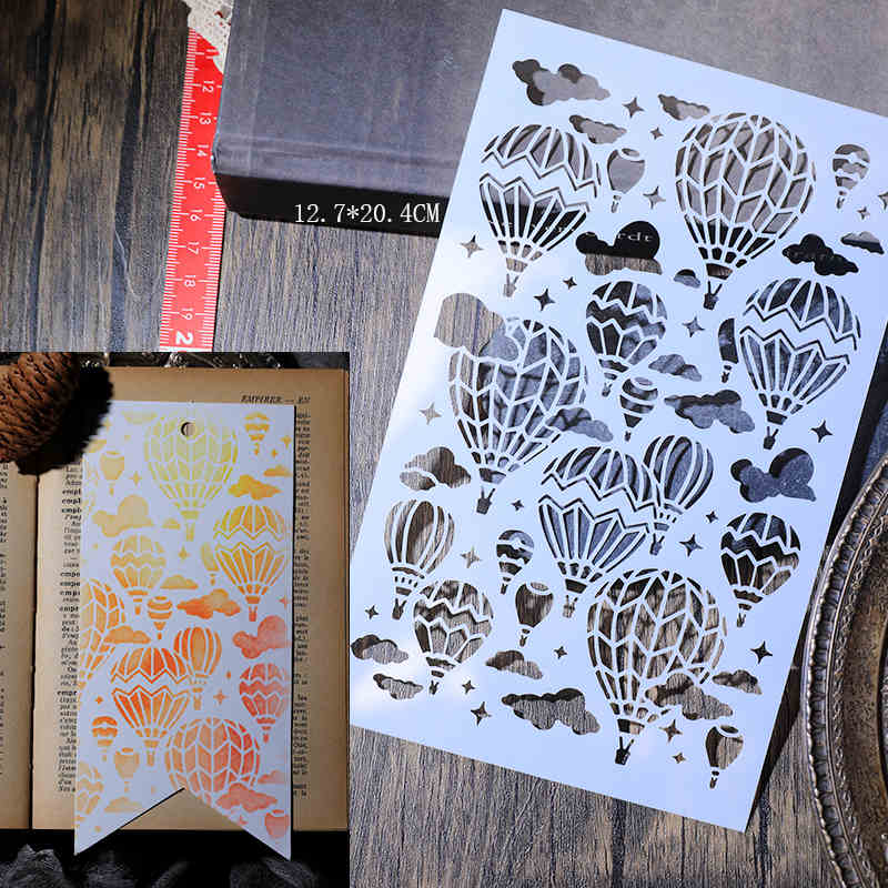 Hot Air Balloon Stencil | 1 Piece