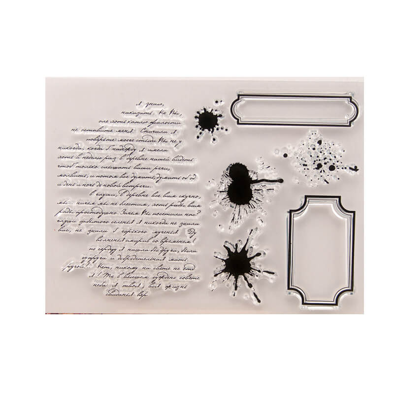 Ink Dot Clear Stamps