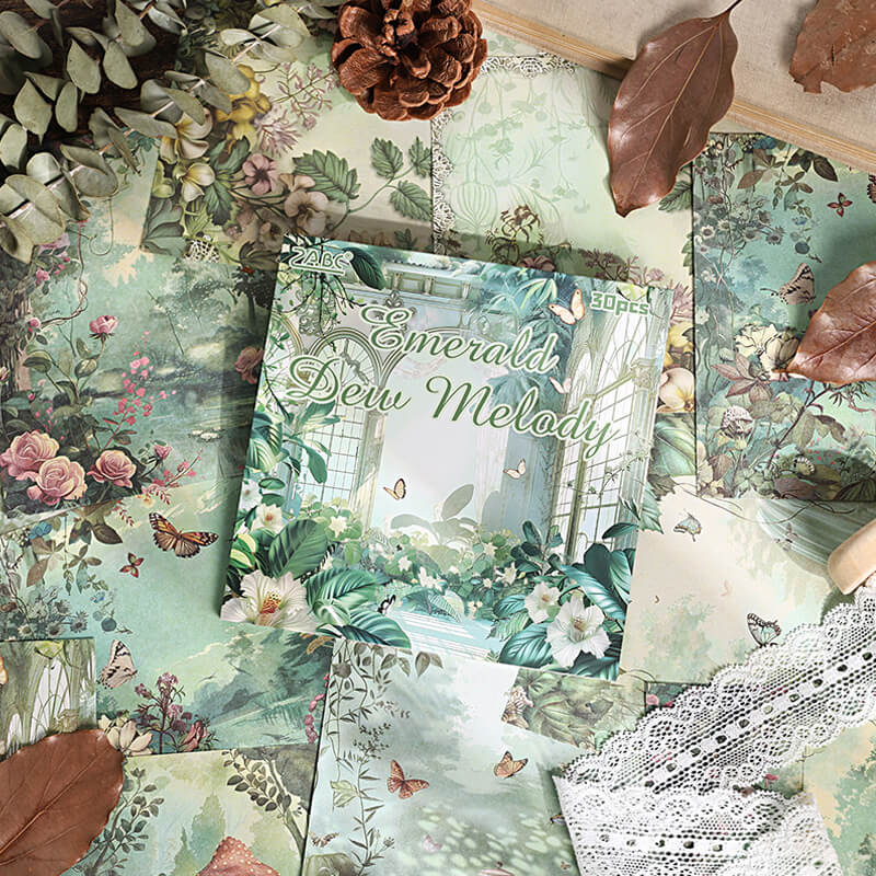 Jungle Melody Scrapbooking Paper | 30 PCS