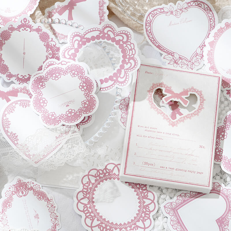 Lace Border Stickers | 20 PCS