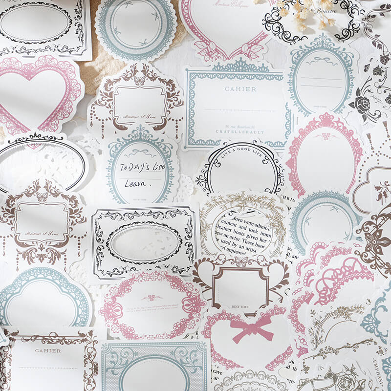 Lace Border Stickers | 20 PCS