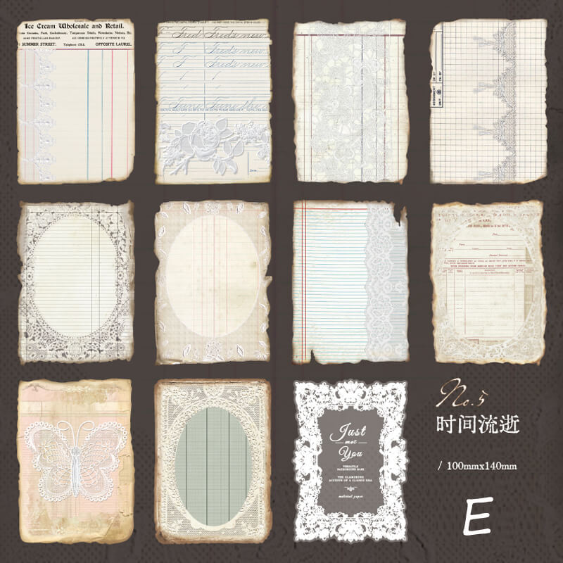 Lace Dream Scrapbooking Paper | 31 PCS