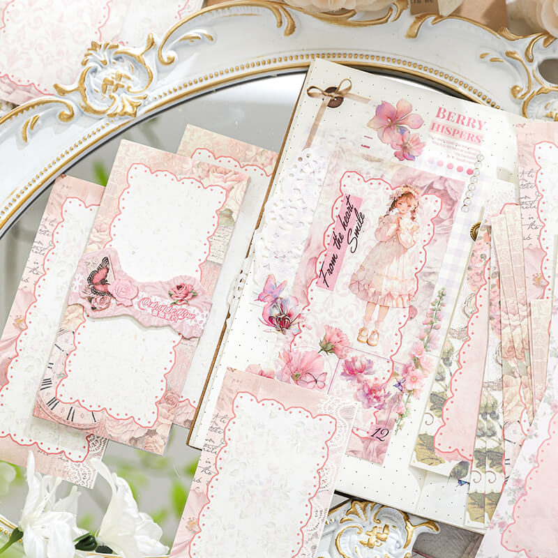 Lace Label crapbooking Paper | 30 PCS