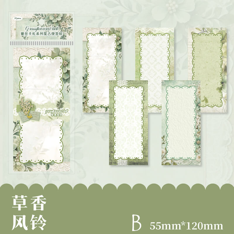 Lace Label crapbooking Paper | 30 PCS