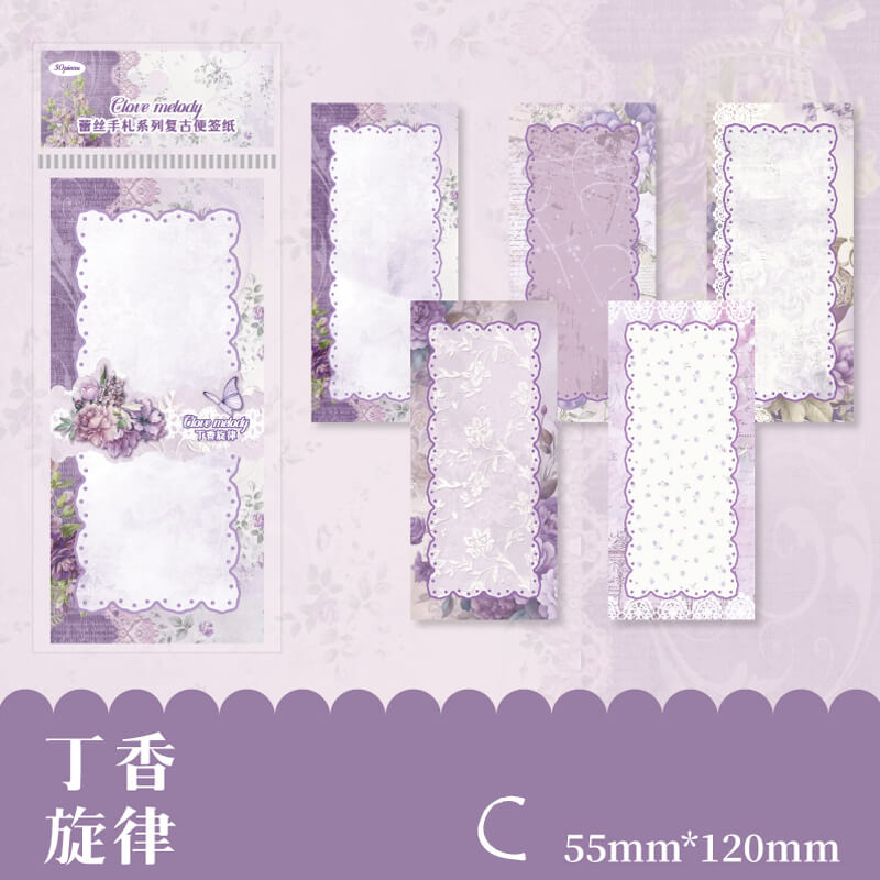 Lace Label crapbooking Paper | 30 PCS