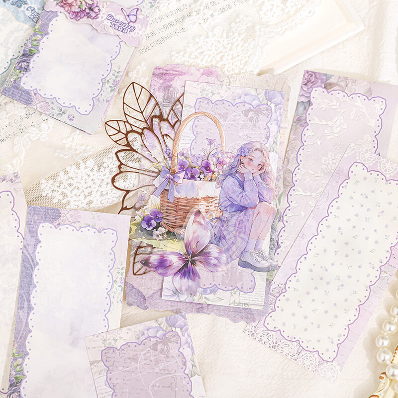 Lace Label crapbooking Paper | 30 PCS