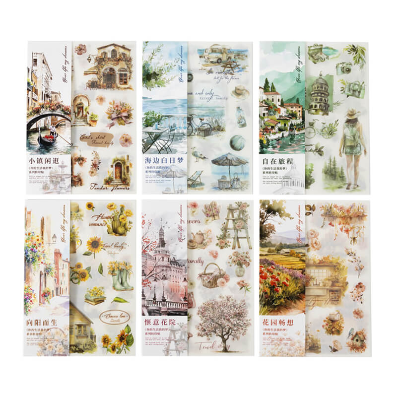 Life Themes Transfer Stickers | 2 Sheets