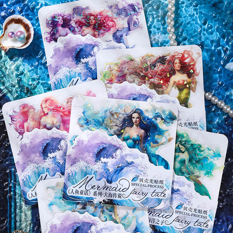 Mermaid Fairy Tale Stickers | 5 PCS