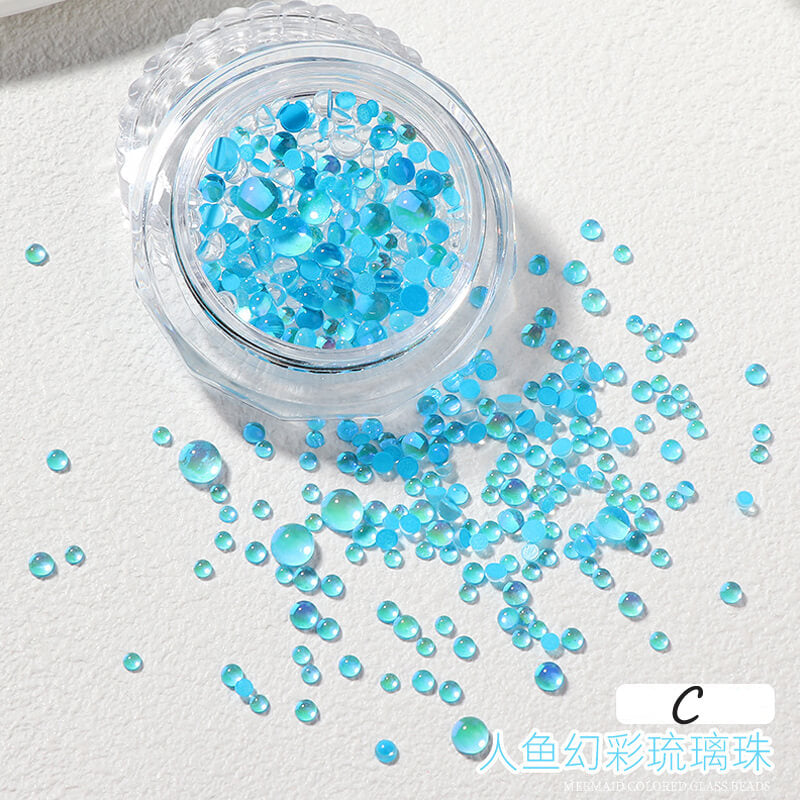 Mermaid Bubble Beads | Mini | 100 PCS