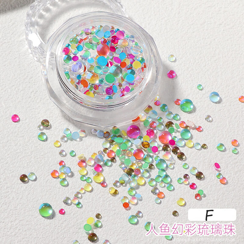 Mermaid Bubble Beads | Mini | 100 PCS