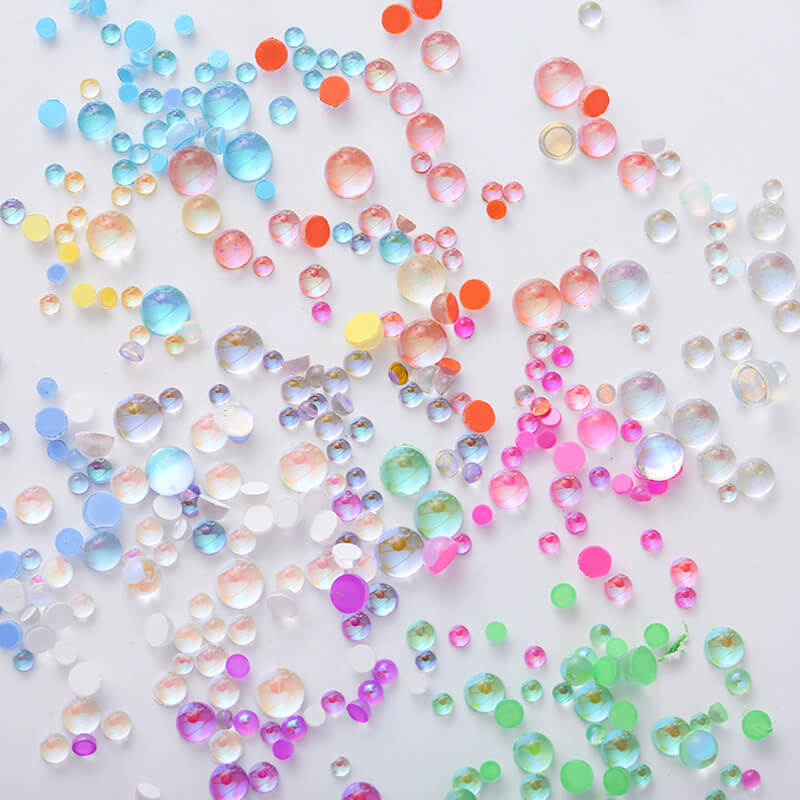 Mermaid Bubble Beads | Mini | 100 PCS