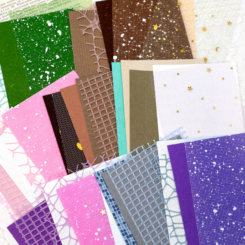 Mesh Scrapbook Decor Paper | 10 PCS