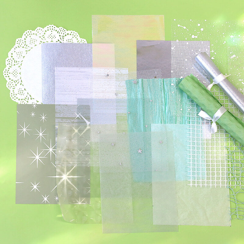 Mesh Scrapbooking Paper | 16 PCS