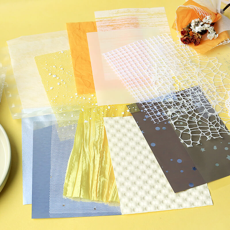 Mesh Scrapbooking Paper | 16 PCS