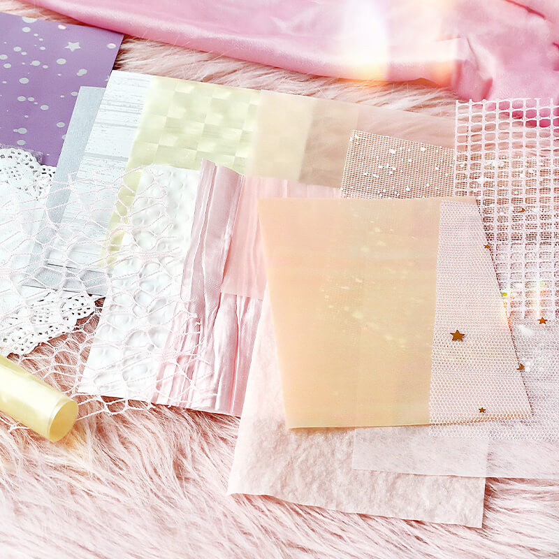 Mesh Scrapbooking Paper | 16 PCS