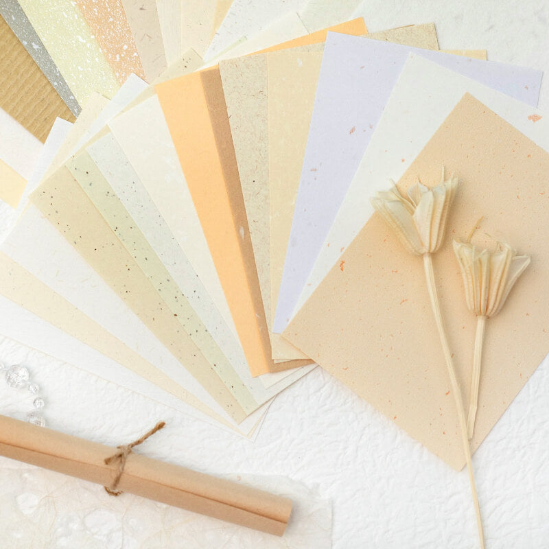 Mixed Specialty Paper Scrapbooking Paper | 30 PCS