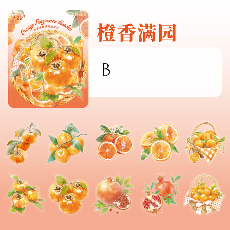 Orchard Stickers | 10 PCS