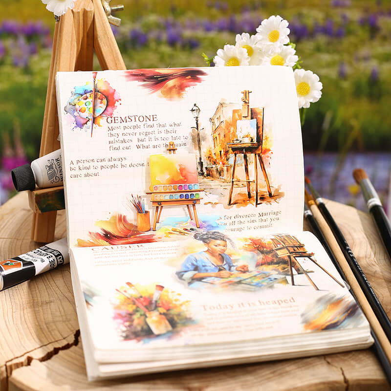 Outdoor Sketching Stickers | 15 PCS