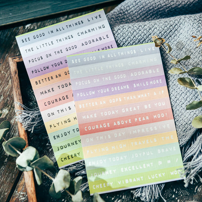 Quotes Stickers | 8 PCS