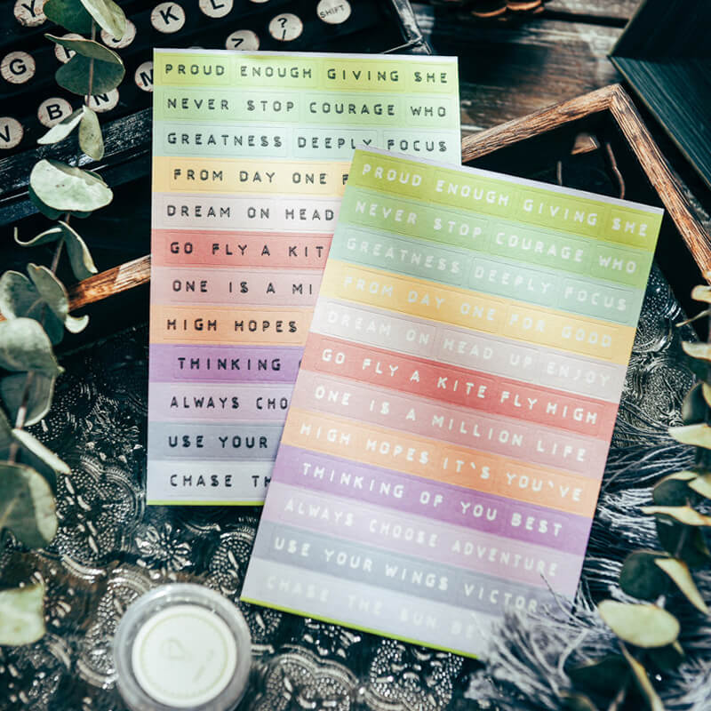 Quotes Stickers | 8 PCS