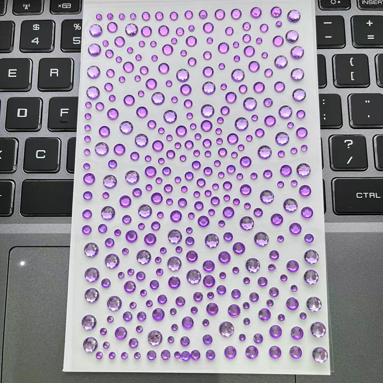 Rhinestones Sticker | 1 Sheet