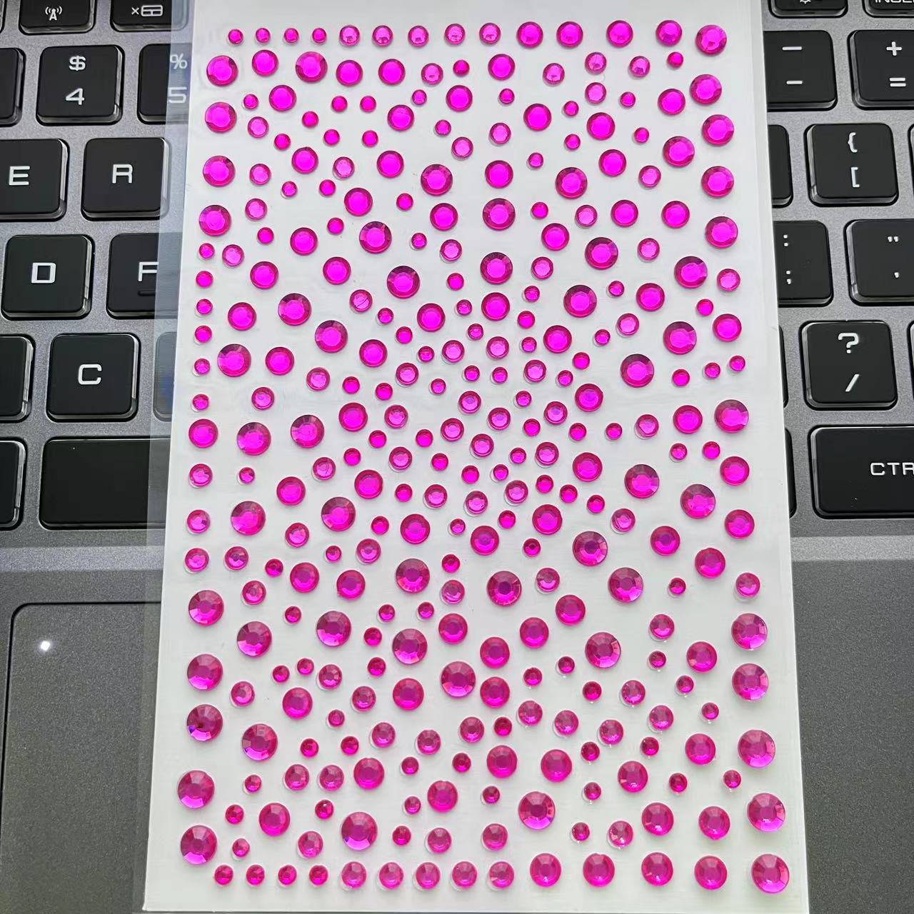 Rhinestones Sticker | 1 Sheet