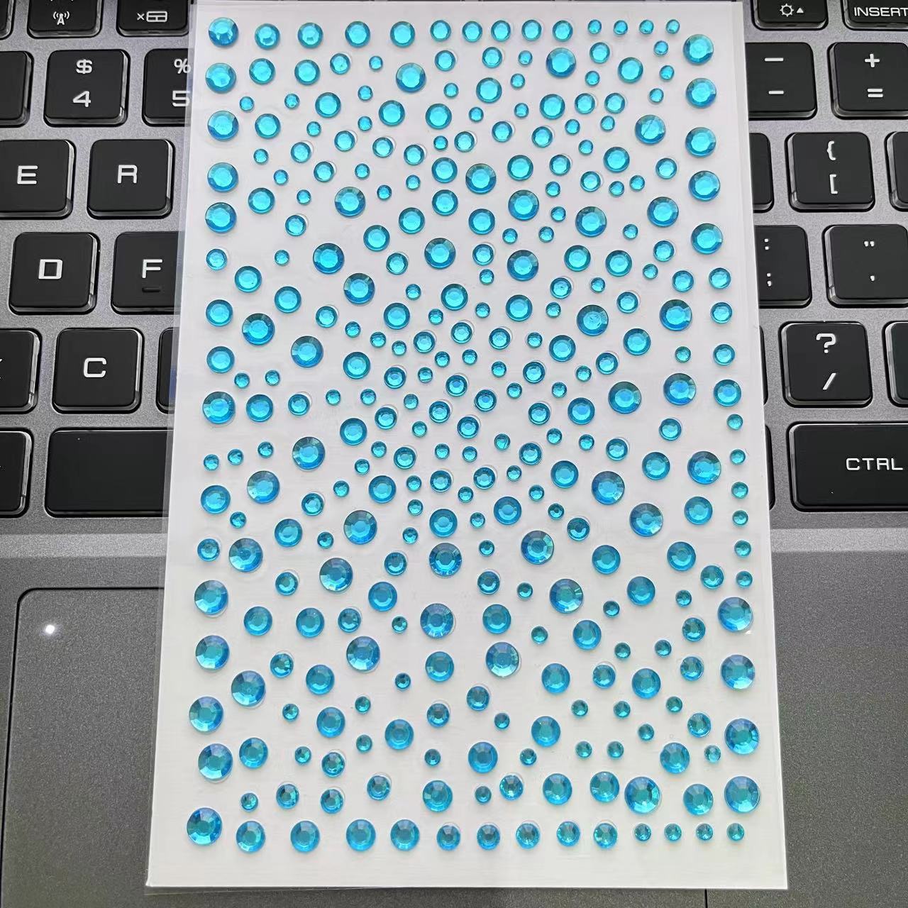 Rhinestones Sticker | 1 Sheet