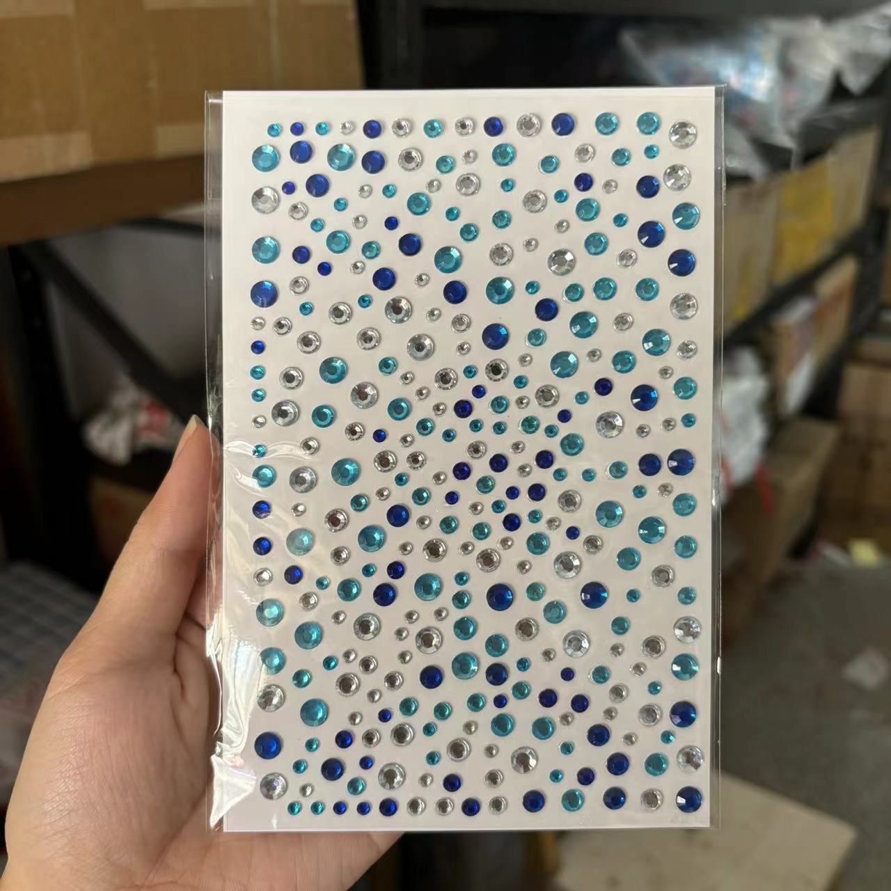 Rhinestones Sticker | 1 Sheet