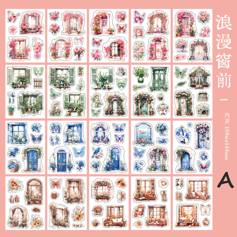 Romantic Life Sticker Book | 20 PCS