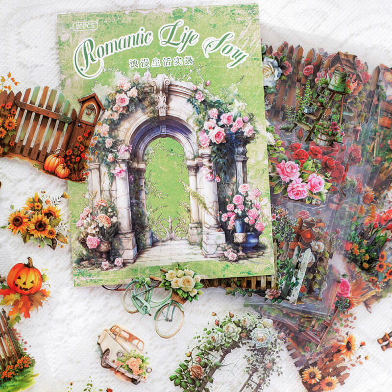 Romantic Life Sticker Book | 20 PCS