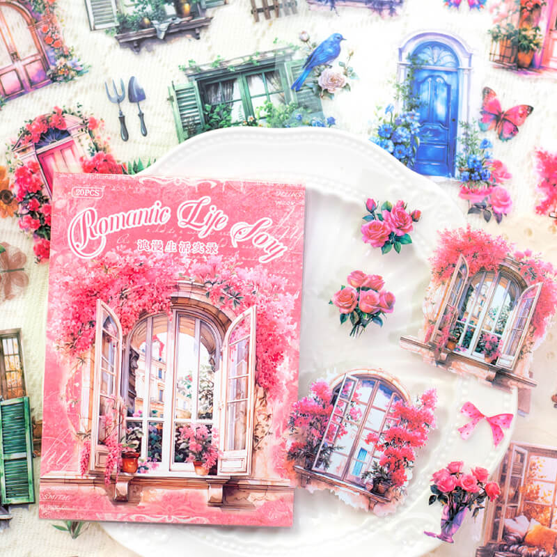 Romantic Life Sticker Book | 20 PCS