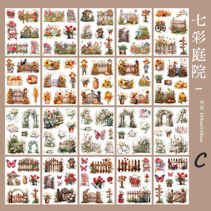 Romantic Life Sticker Book | 20 PCS